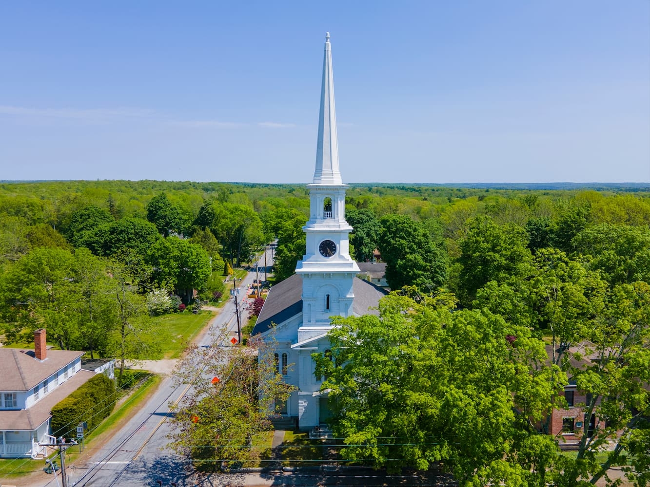 Windham church Skyline