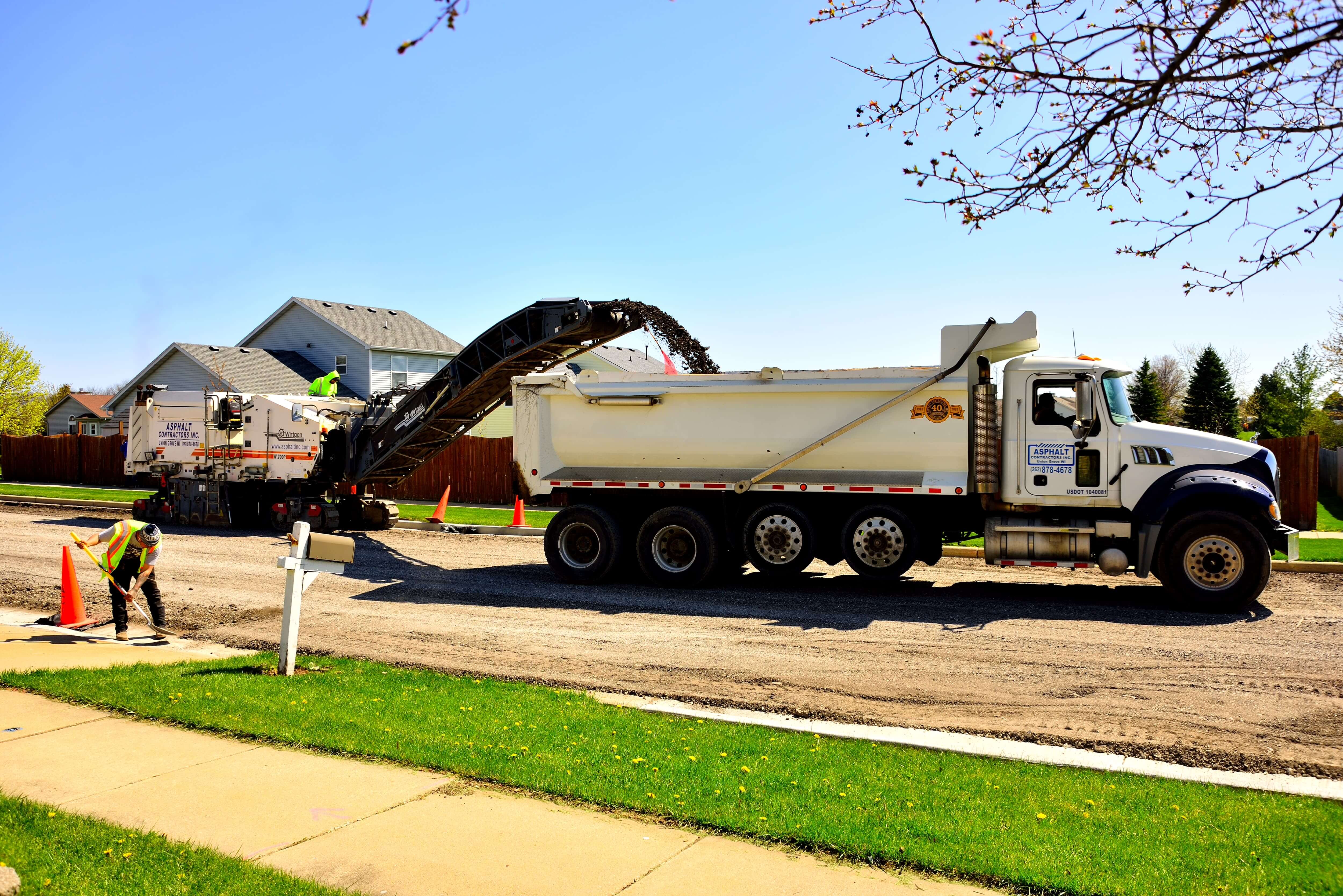 Paving project in Miami Springs