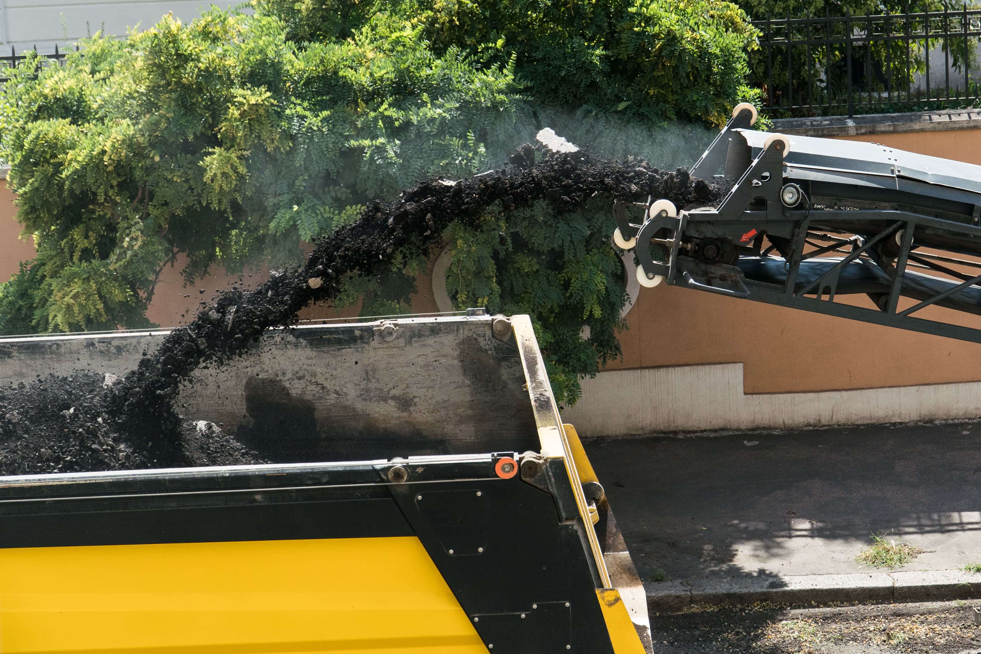 Paving project in Sudbury